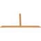 Ekena Millwork Portland Timber Gable Bracket, Western Red Cedar, 72"W x 36"H x 1 1/2"D x 3 1/2"F, 12/12 Pitch GBW072X36X0204POR00SWR - alternate 4